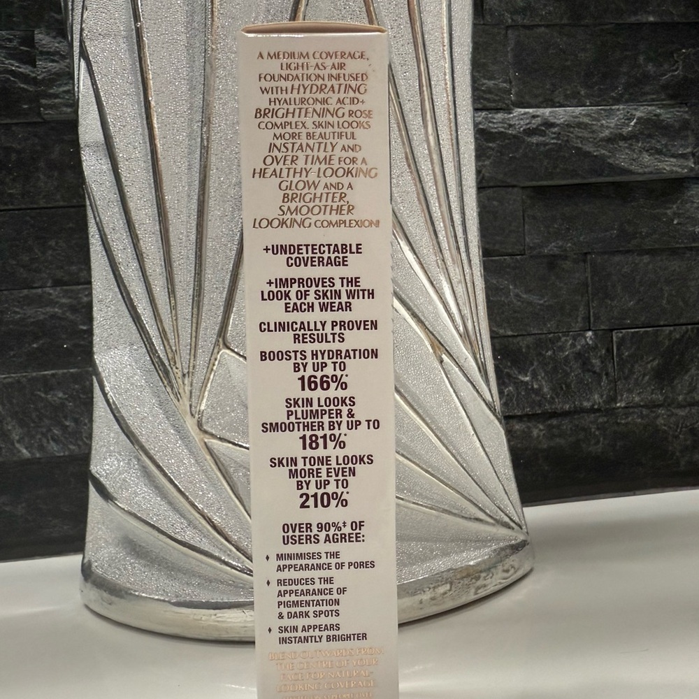 Charlotte Tilbury Beautiful Skin Medium Coverage Foundation- 14 Cool Froid NIB - Picture 6 of 8